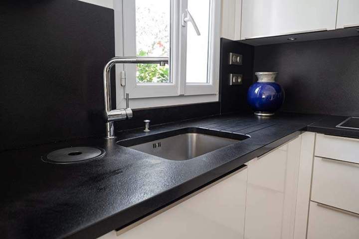 Cuisine en marbre Lacroix-Saint-Ouen